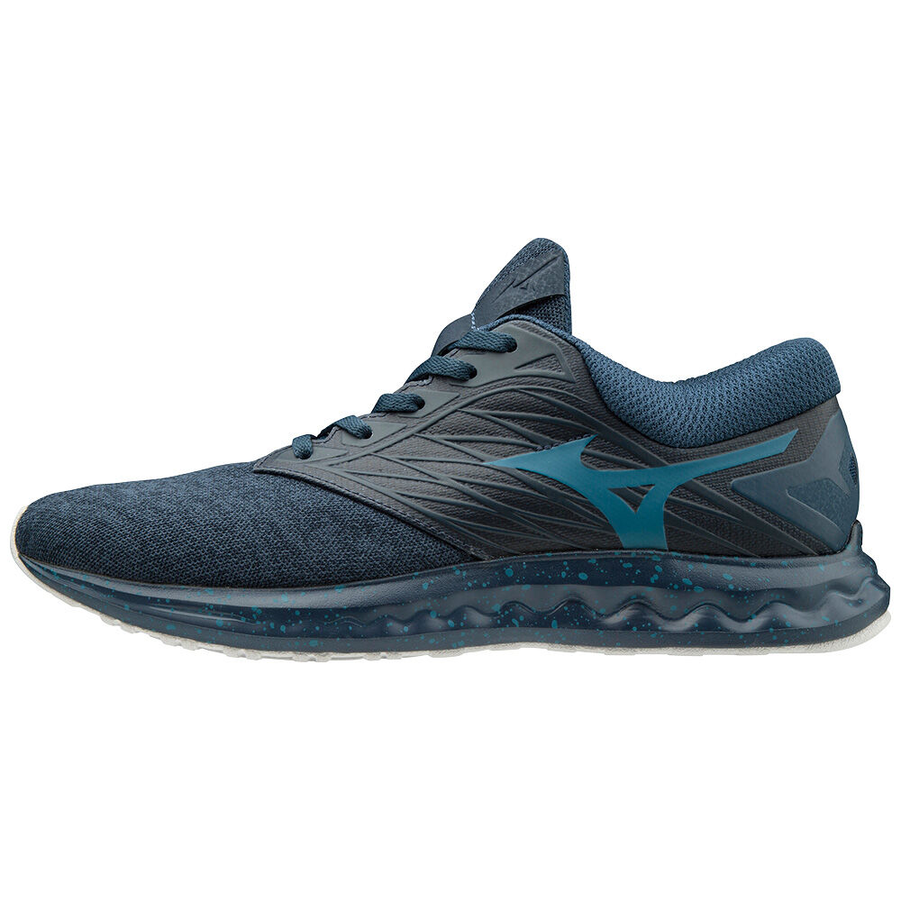 Scarpe Running Mizuno WAVE POLARIS Uomo - Verde Acqua/Blu/Oro - 60351-STCE